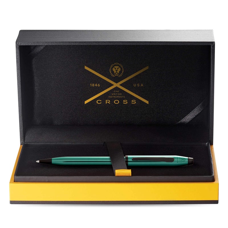 Cross Century II Refillable Ballpoint Pen, Medium Ballpen, Includes Luxury Gift Box - Translucent Green Lacquer - Image 3